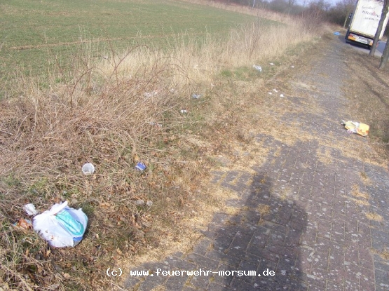 Unrat von LKW-Fahrern???