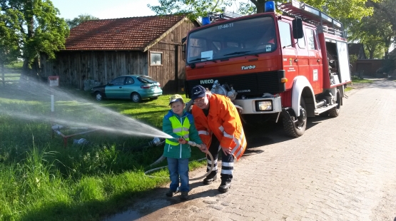 Auch einige Kinder konnten ihr k�nnen beweisen