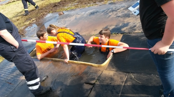 Die Jugendfeuerwehr hatte ihren Spa�