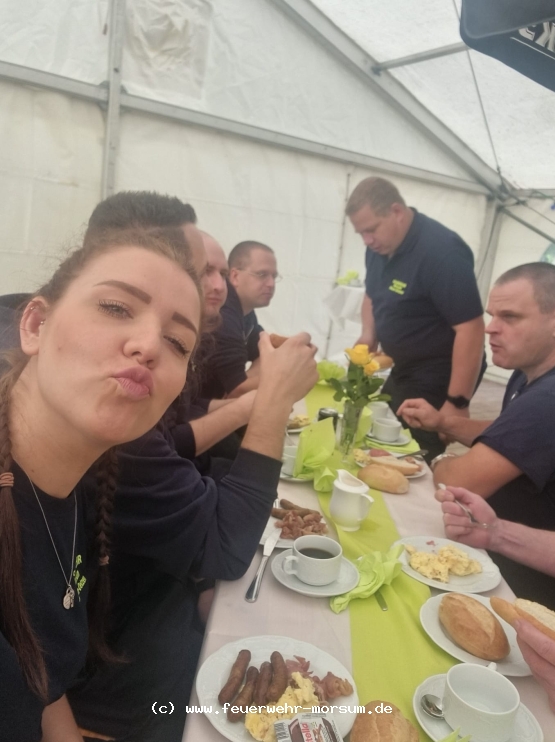 Frühstück mit viel Spaß