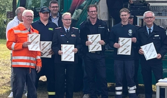 Geehrte vom dFFA 3x Bronze, 2x Gold 1x Silber (in dieser Reihenfolge)